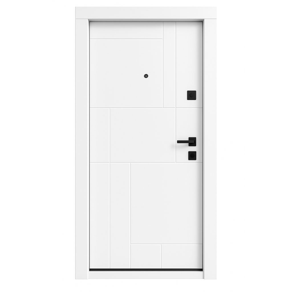 usa antiefractie apartament model sline culoare alba