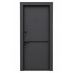 ușă antiefracție clasa 4 pentru apartamente de bloc culoare gri antracit