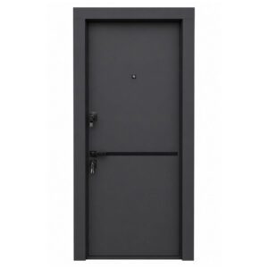 ușă antiefracție clasa 4 pentru apartamente de bloc culoare gri antracit
